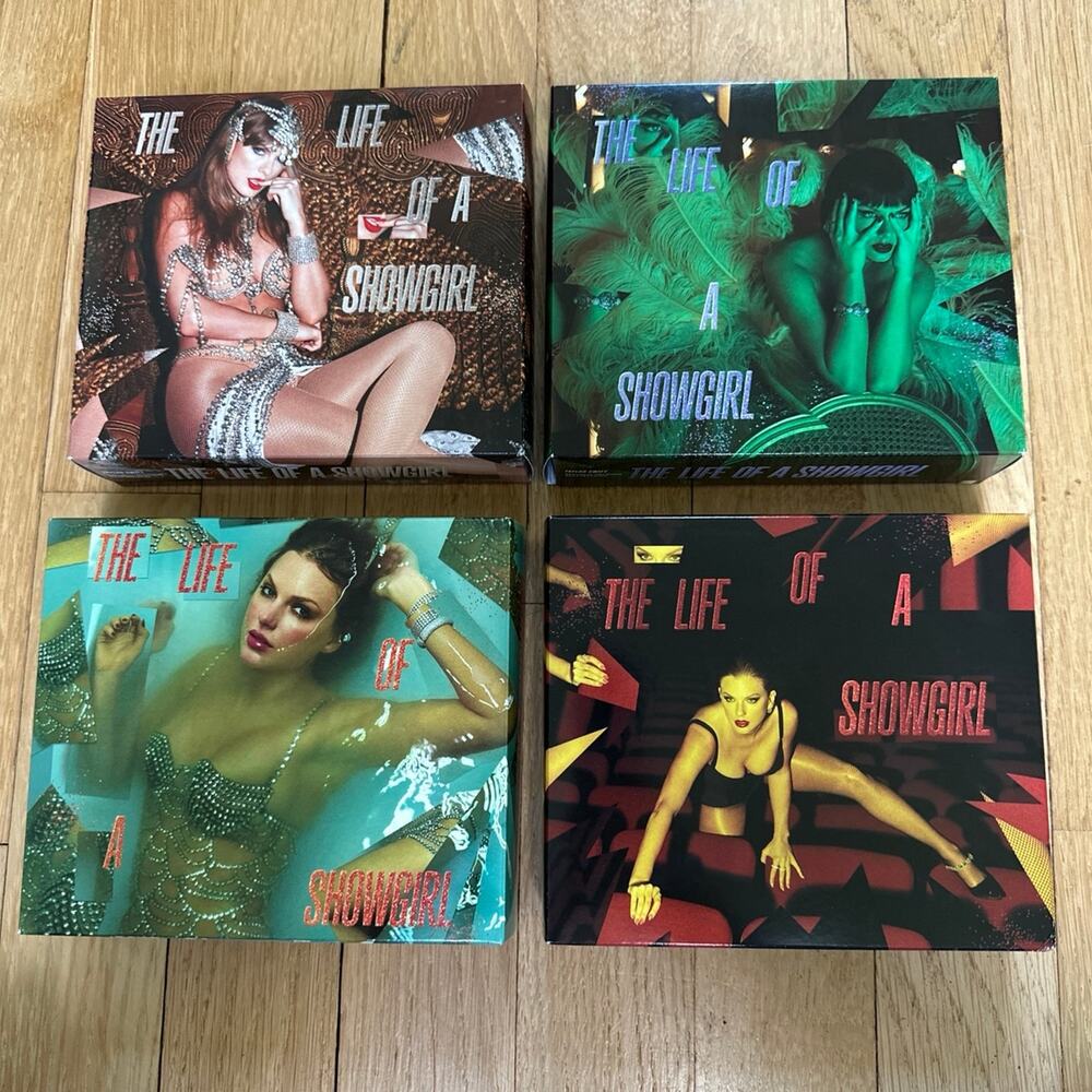 The life of a showgirl Collectors Boxes and CDS